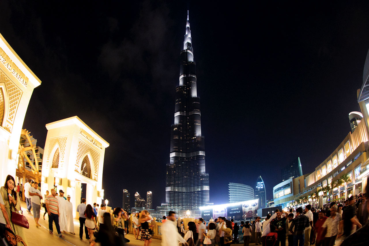 Burj Khalifa er verdens høyeste skyskraper