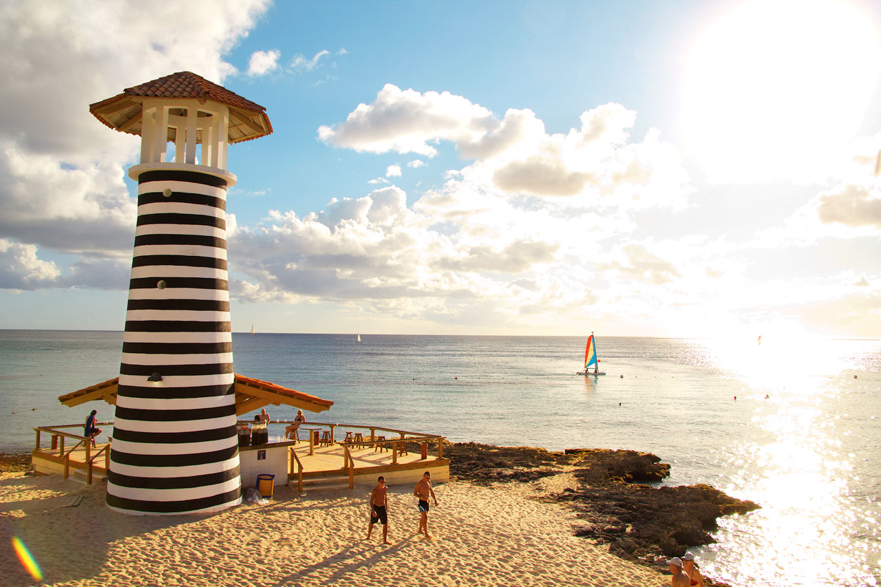 Ved hotell Iberostar Hacienda Dominicus, Bayahibe