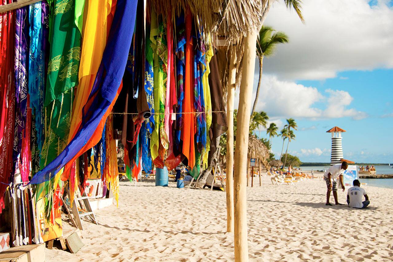 Ved hotell Iberostar Hacienda Dominicus, Bayahibe