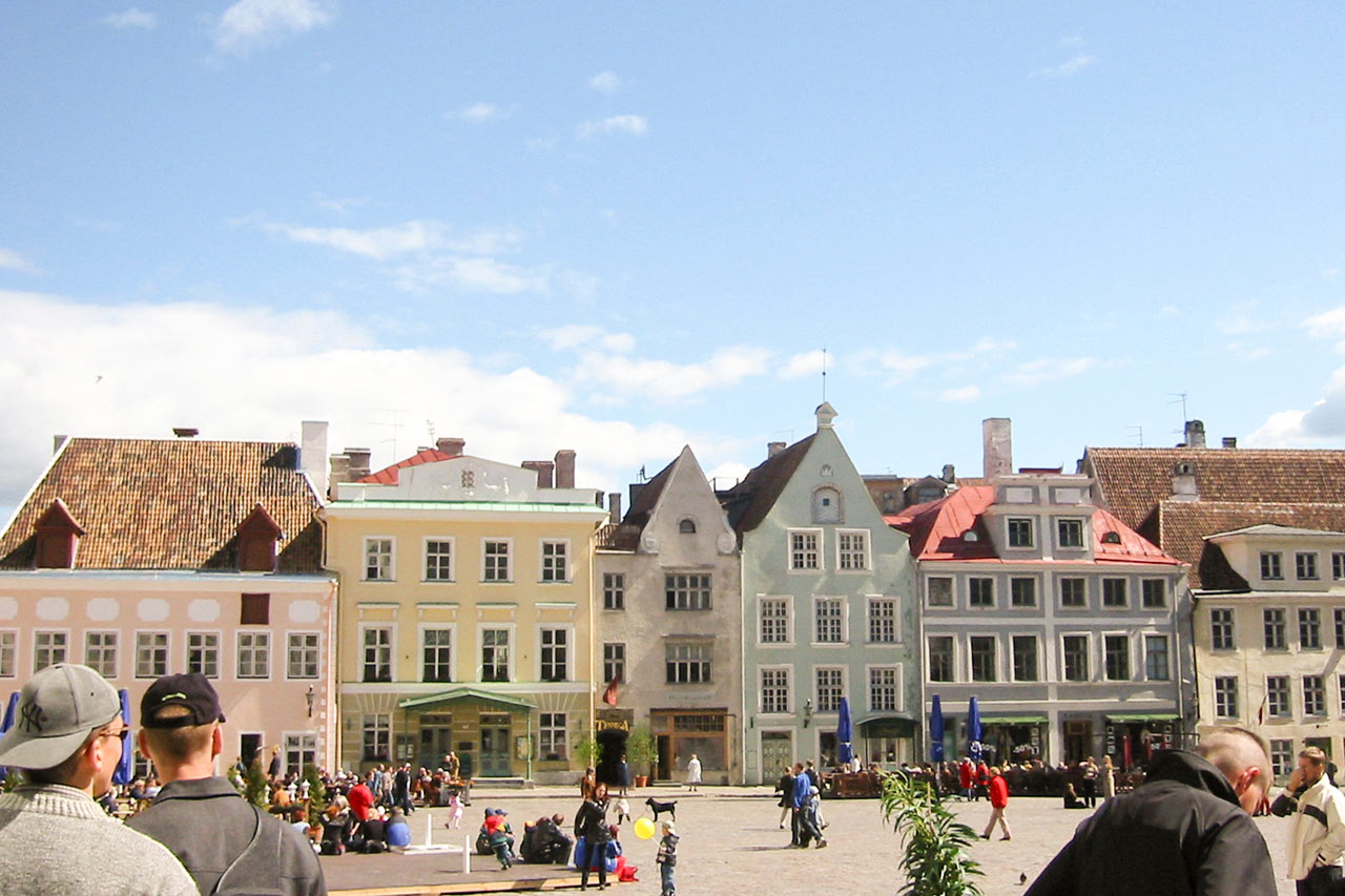 Utsikt over Rådhustorget