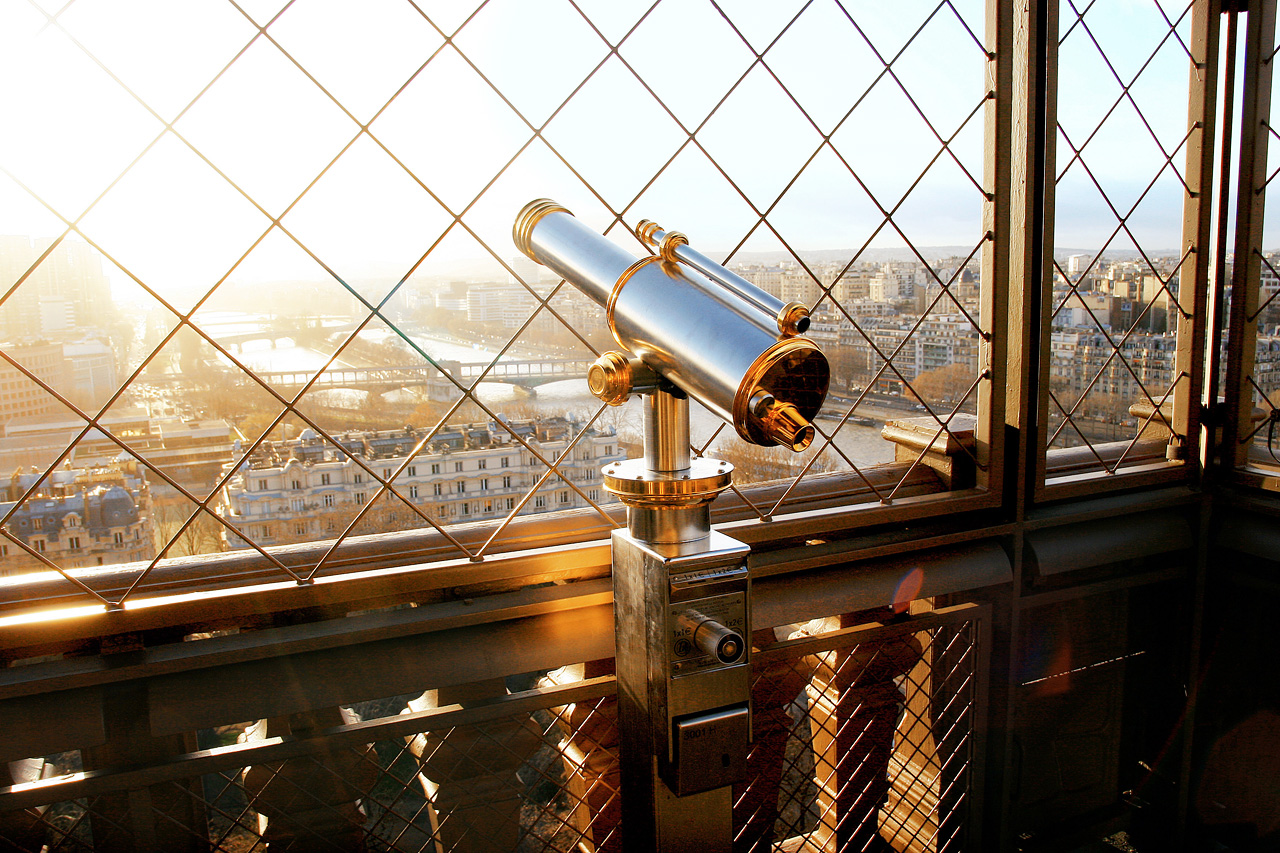 Utsikt fra Eiffeltårnet, Paris