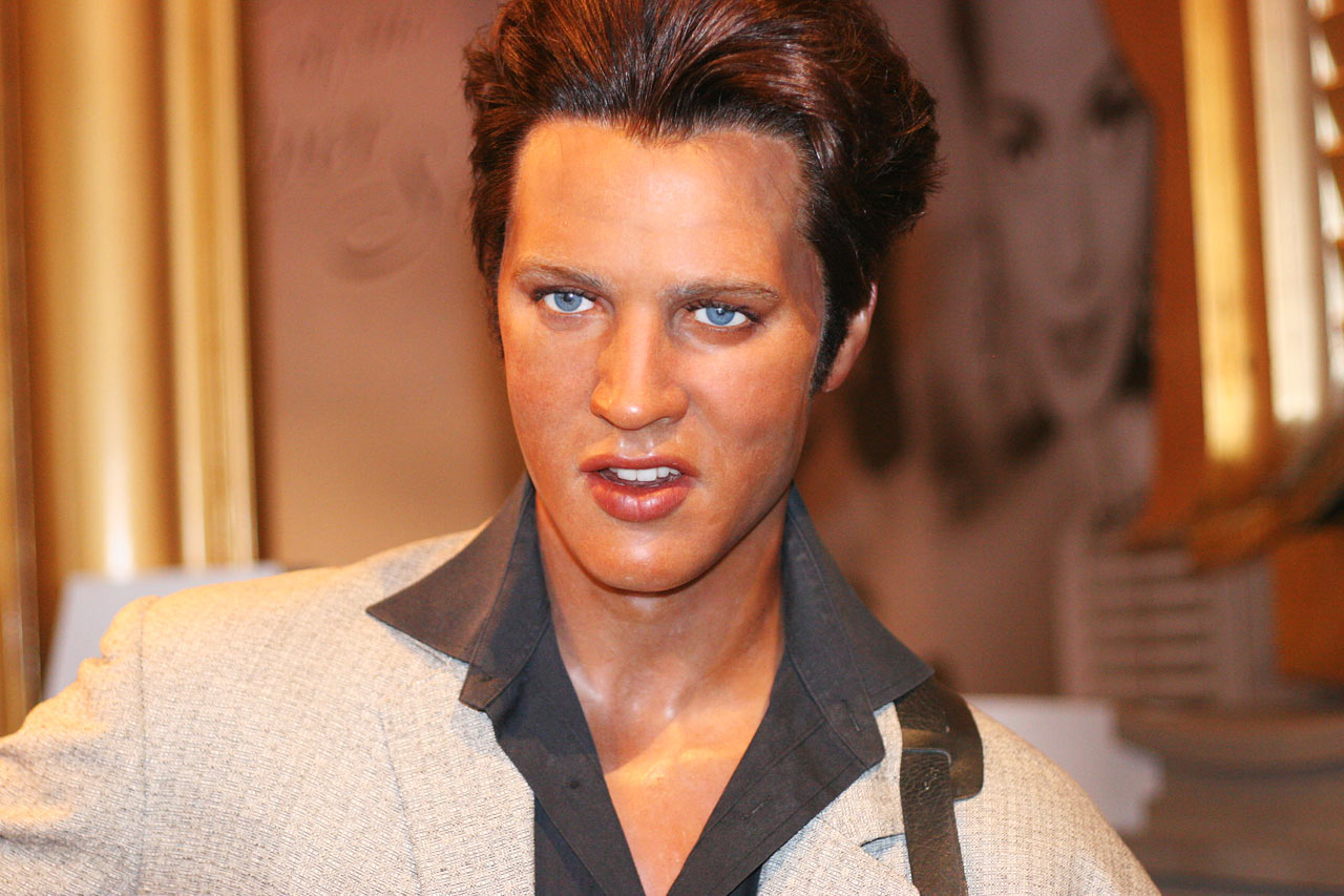 Elvis Presley på Madame Tussauds i London