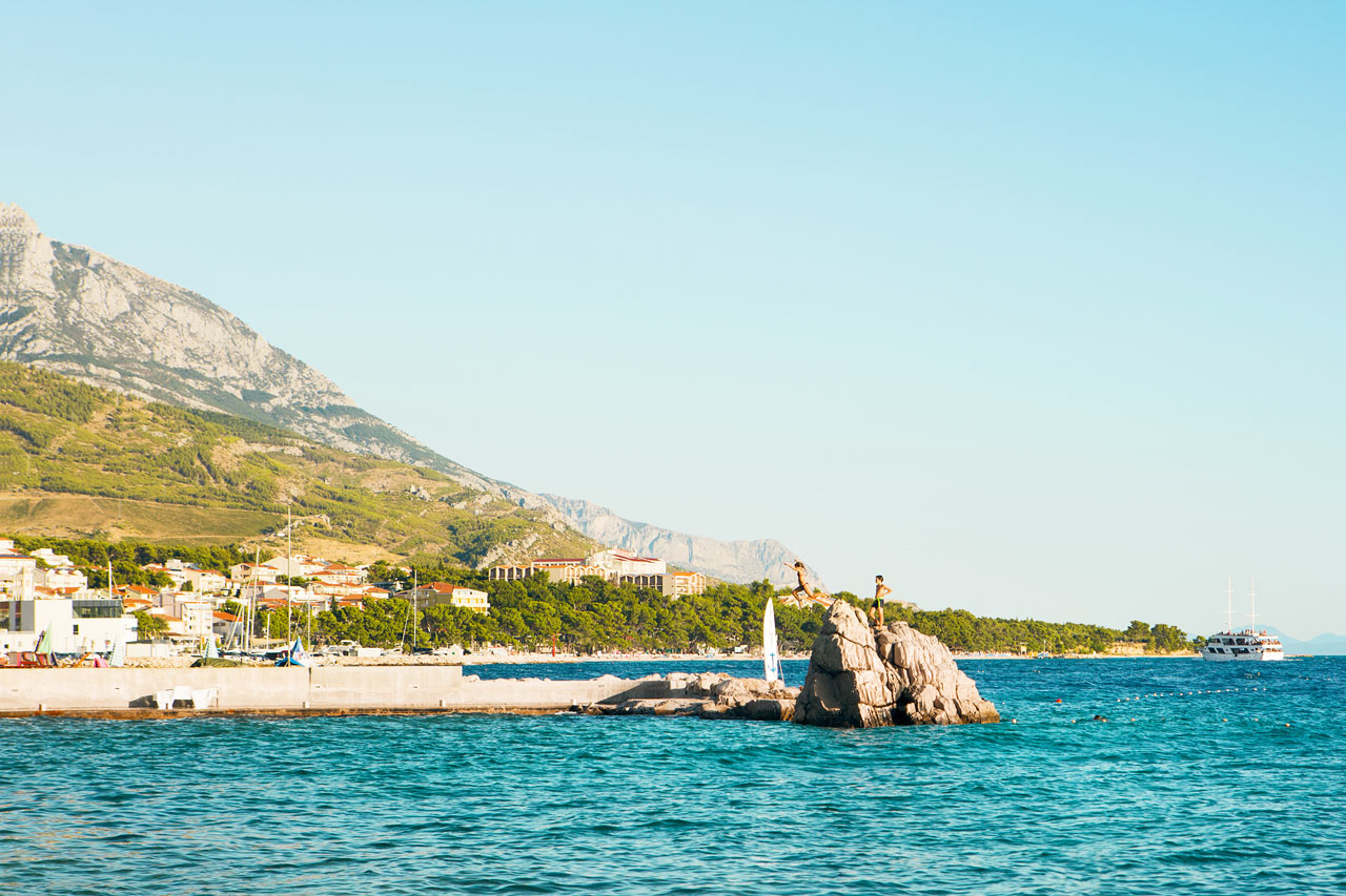 Brela, Makarska-rivieraen