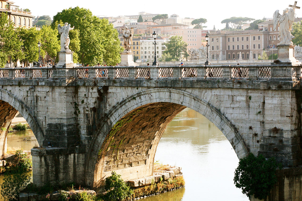 Broen ved Castel Sant'Angelo, Roma