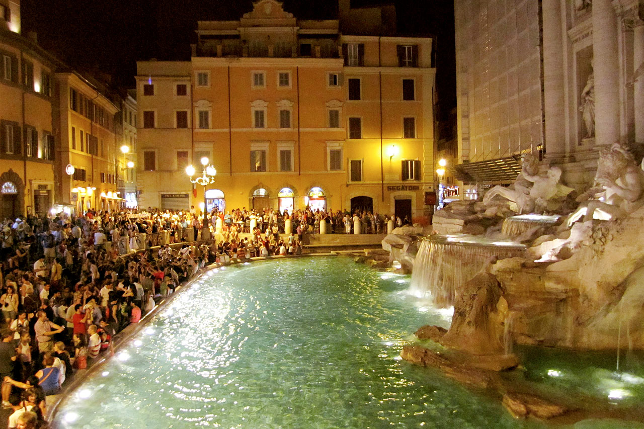 Trevifontenen, Roma