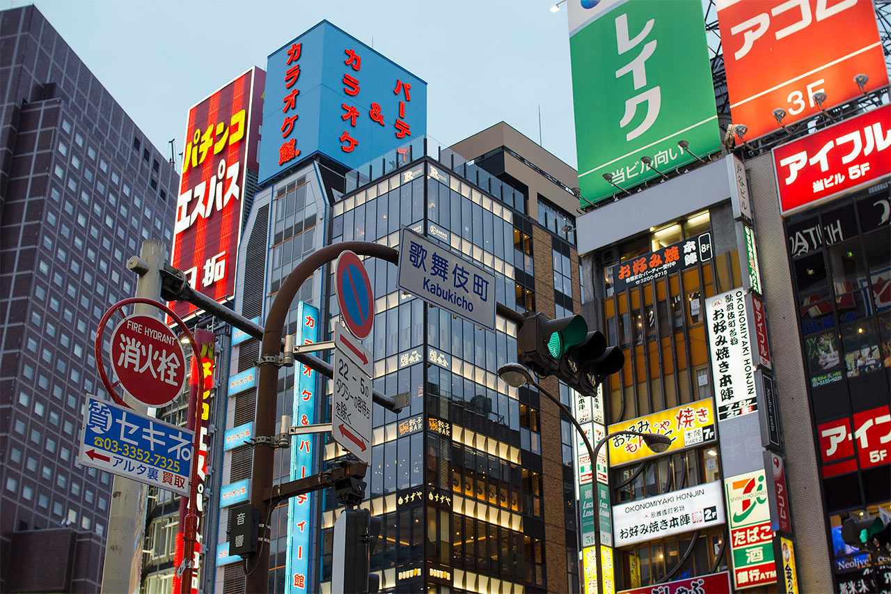 Yasukuni-dori Street, Shinjuku-distriktet