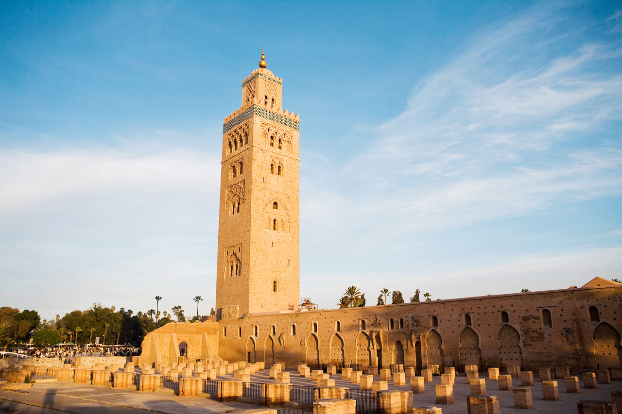 La Koutoubia-minareten i Marrakech