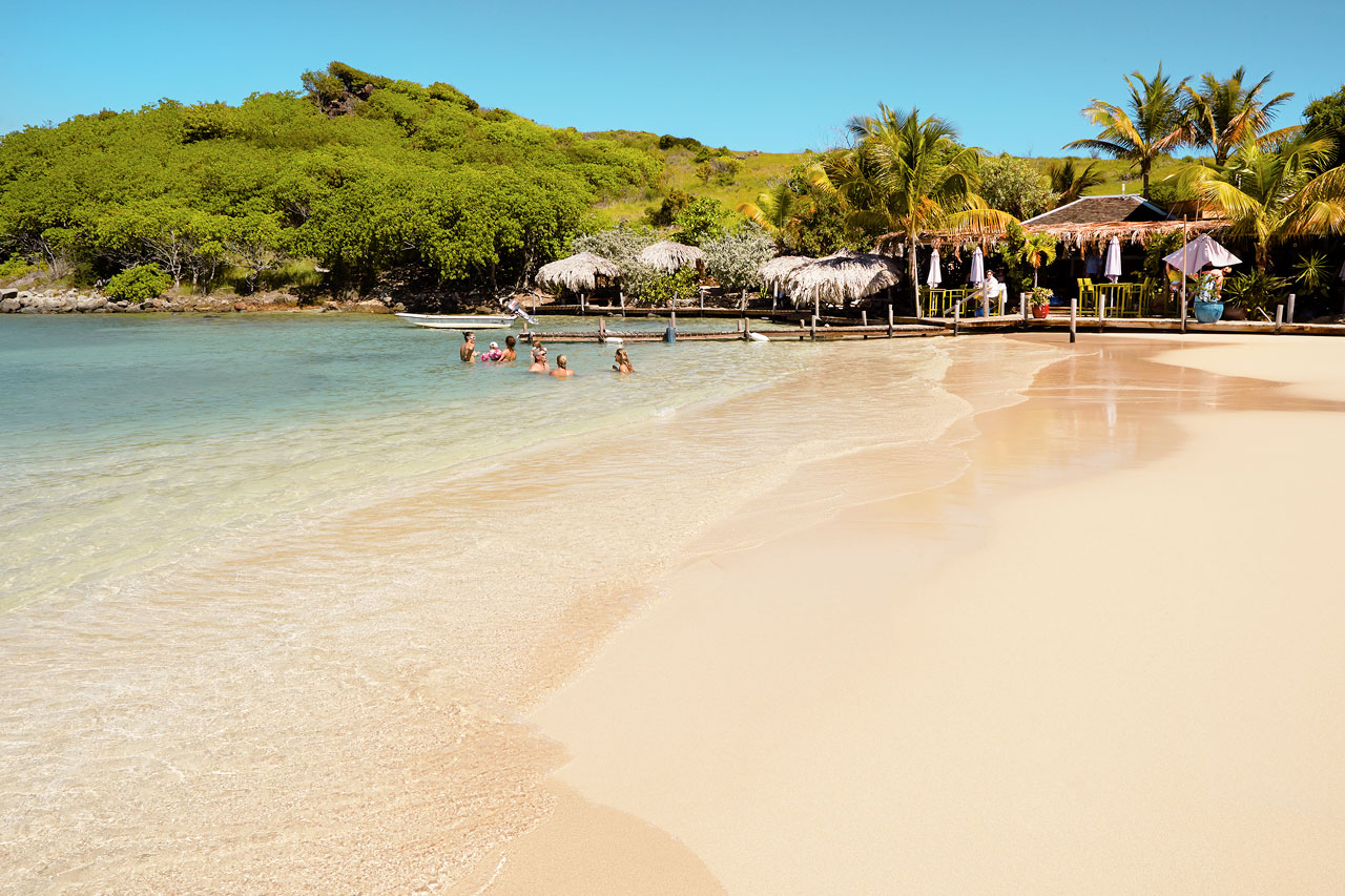 Pinel Island ved Orient Bay