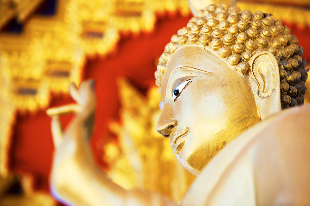 Khao Lak, Wat Laek Kaen-tempelet