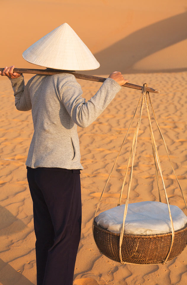 Røde sanddyner - Mui ne i Phan Thiet, Vietnam.