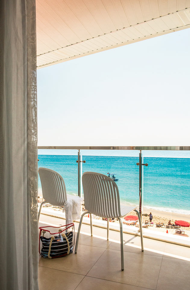 På Sunprime Alanya Beach har mange rom og suiter fin utsikt over havet