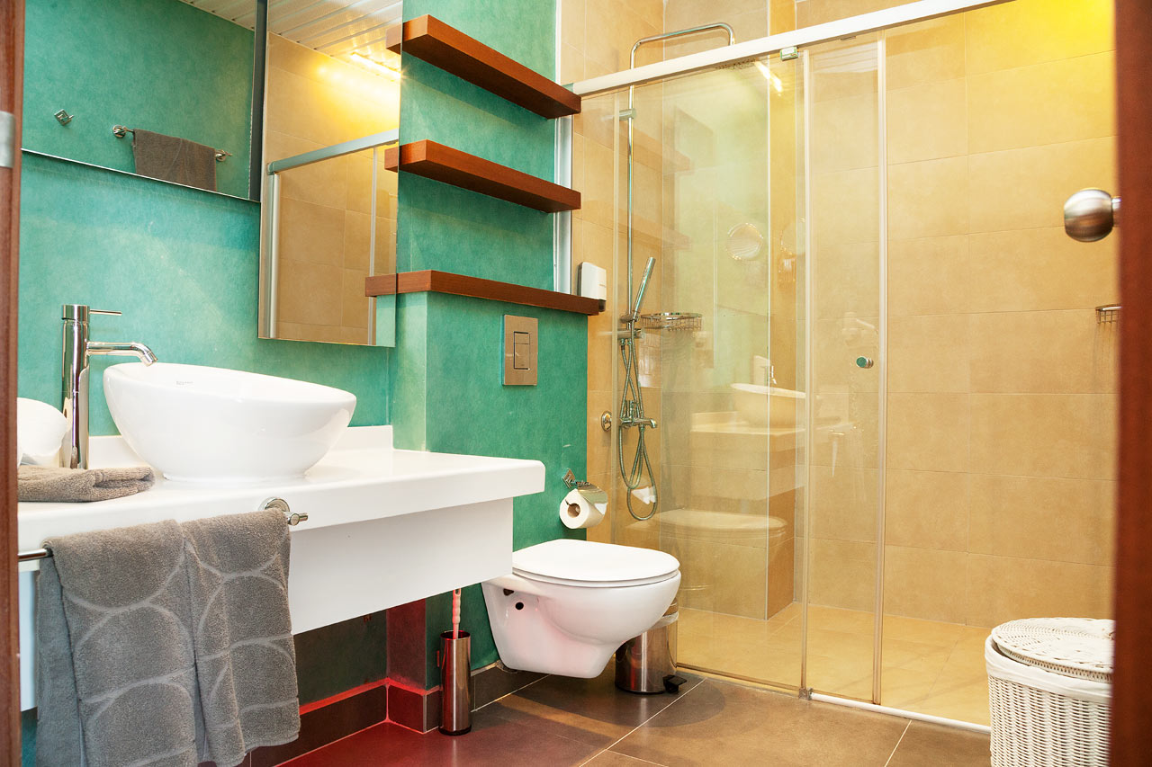 Penthouse Suite med balkong med begrenset havutsikt