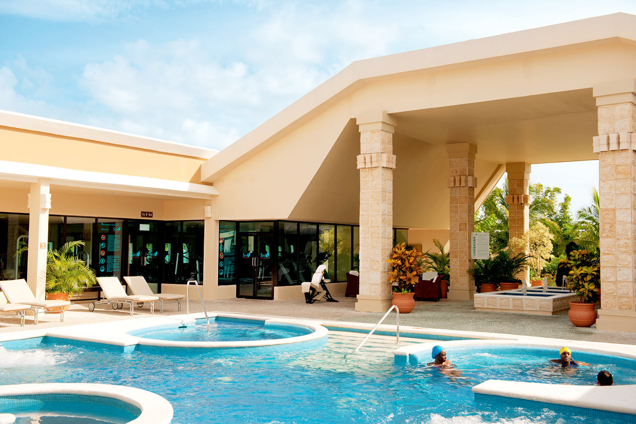 Bassenget ved hotellets spa (aldersgrense 18 år)