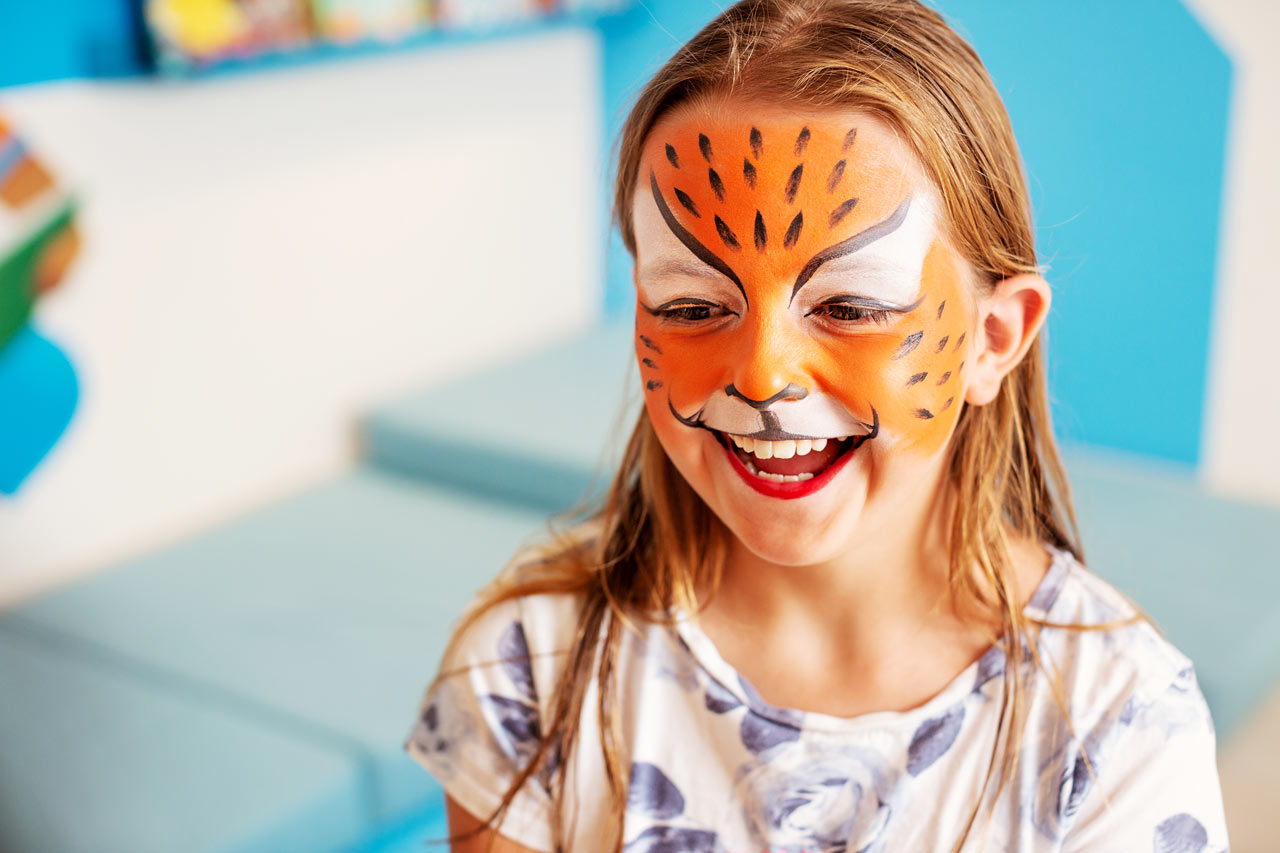 Bli malt som en tiger, sommerfugl eller kanskje en katt i Lollo & Bernie´s Mini Land