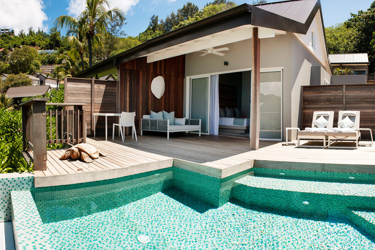 Ocean View Pool Chalet