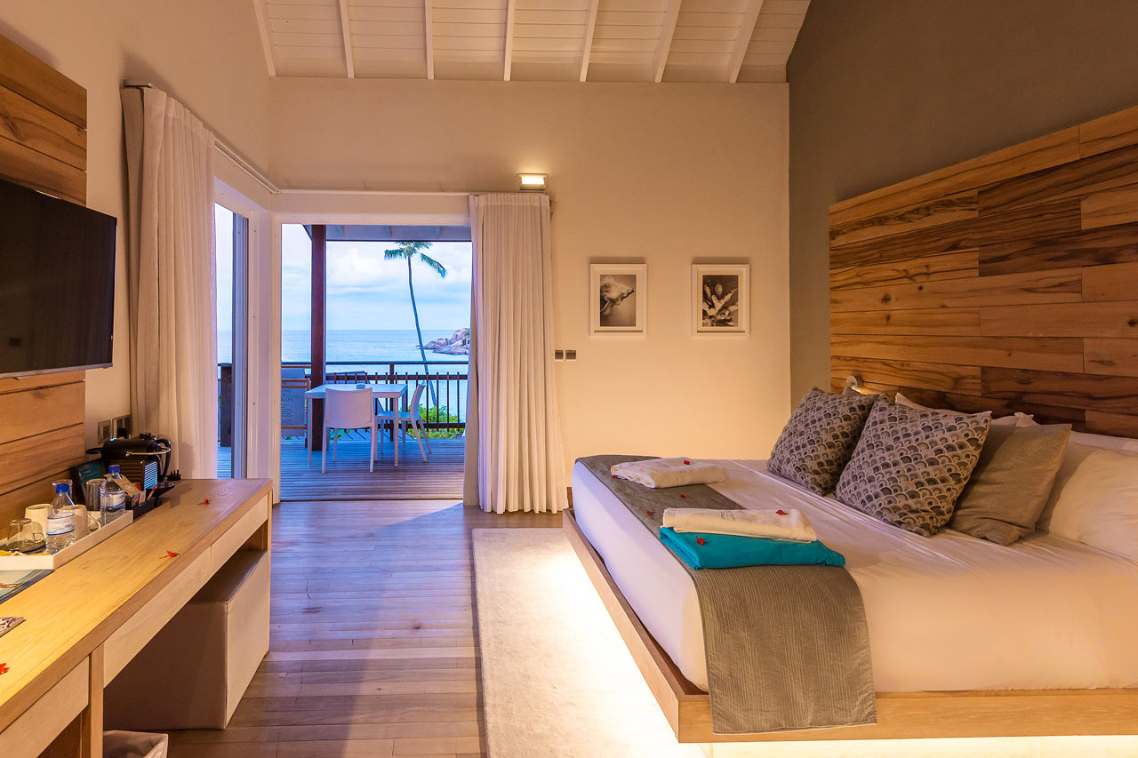 Chalet med havutsikt