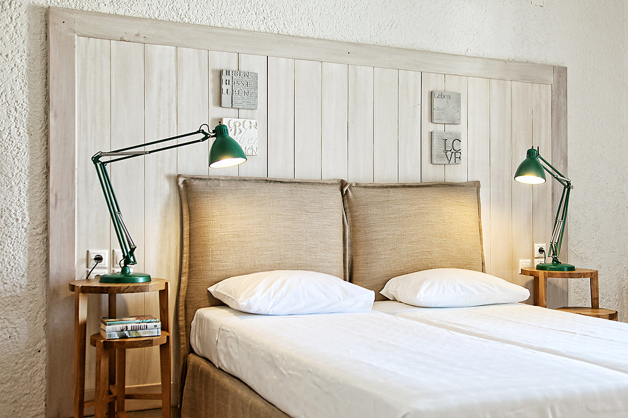 Dublettrom suite med havutsikt
