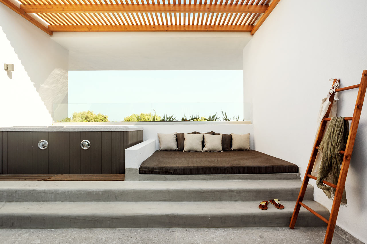 Classic Room 1 rom, balkong med boblebad, mot havet