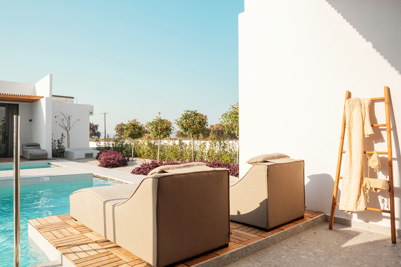 Classic Room 1 rom, terrasse med direkte utgang til privat, delt basseng