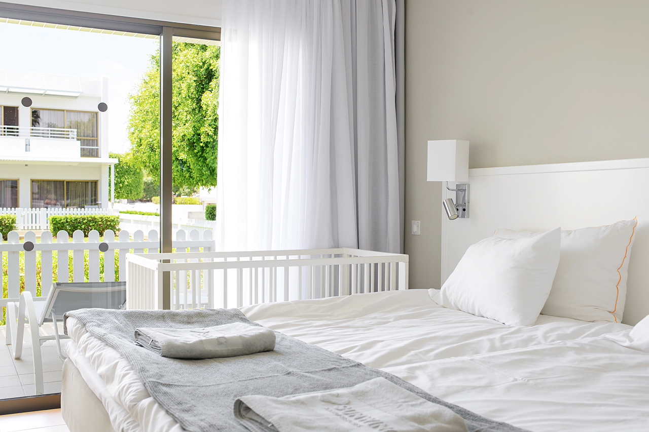 2-romsleilighet Happy Baby med inngjerdet terrasse