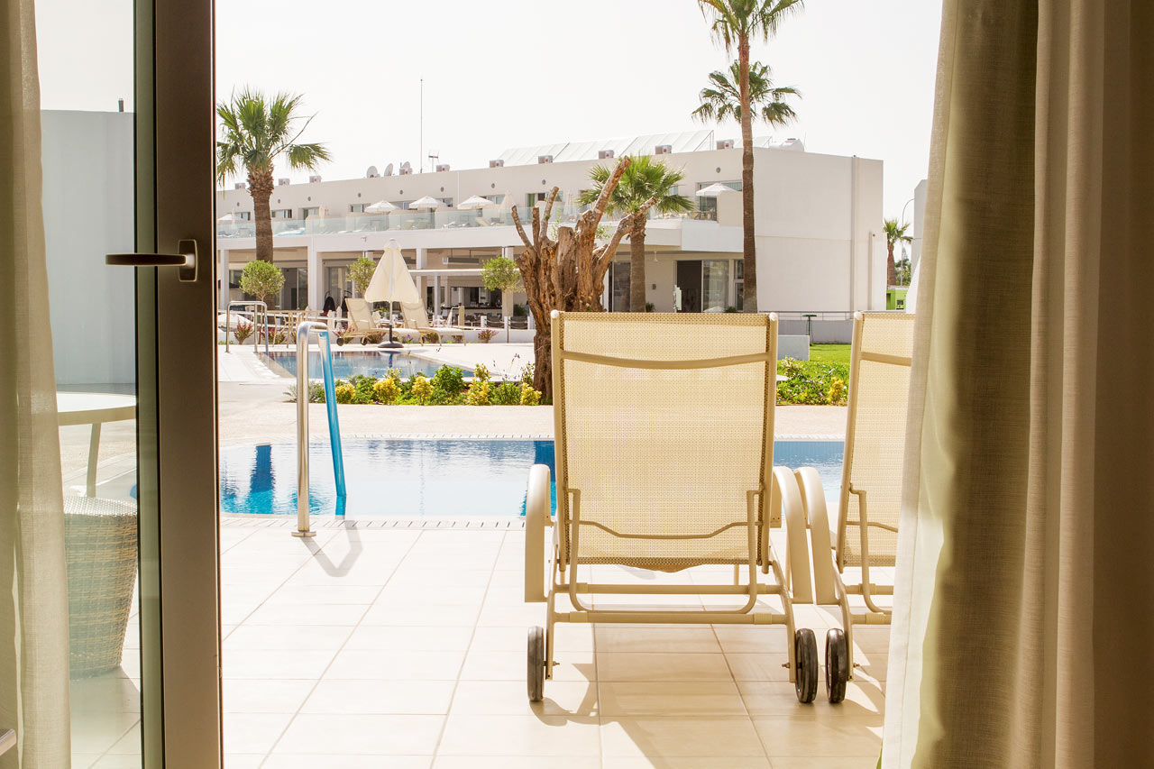 Prime Pool Suite 2 rom med terrasse med privat basseng