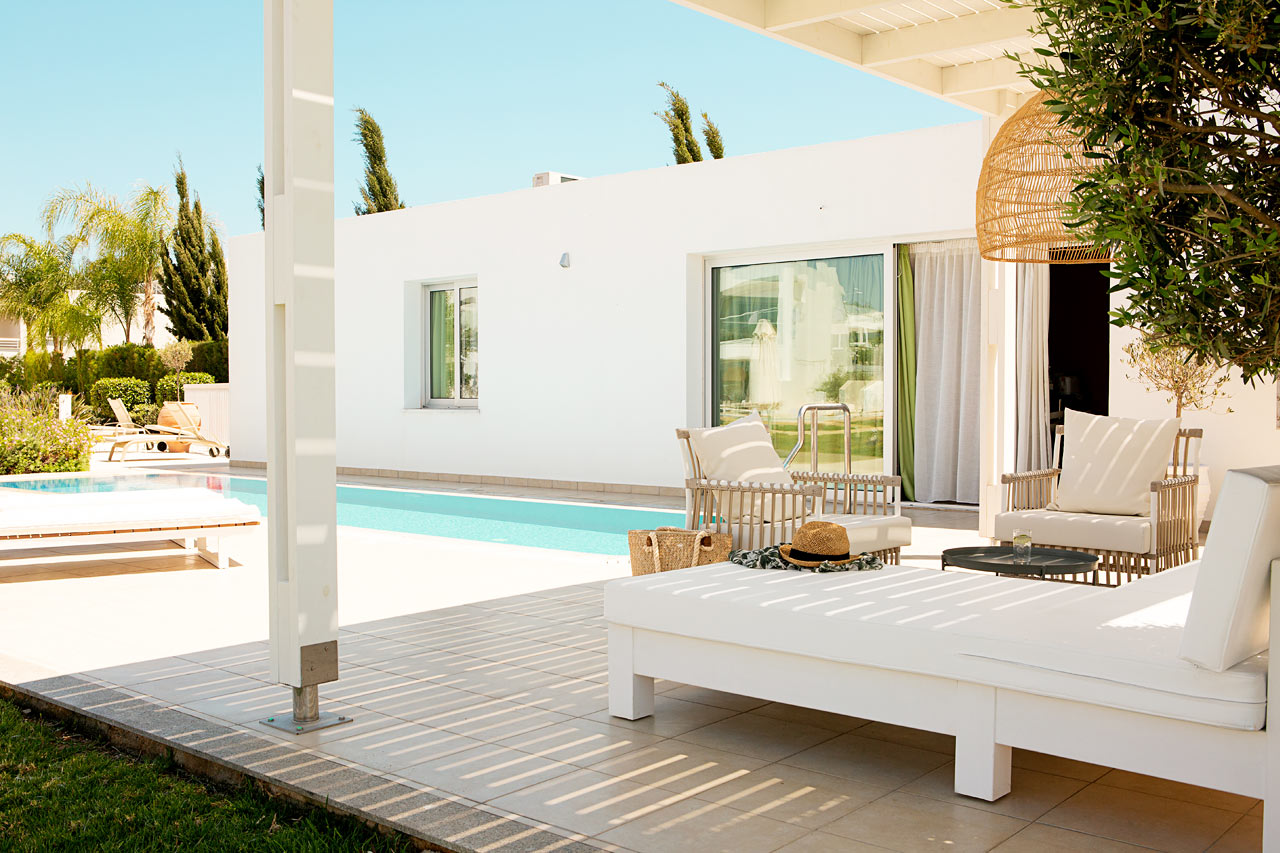 Prime Pool Suite 2 rom med terrasse med privat basseng