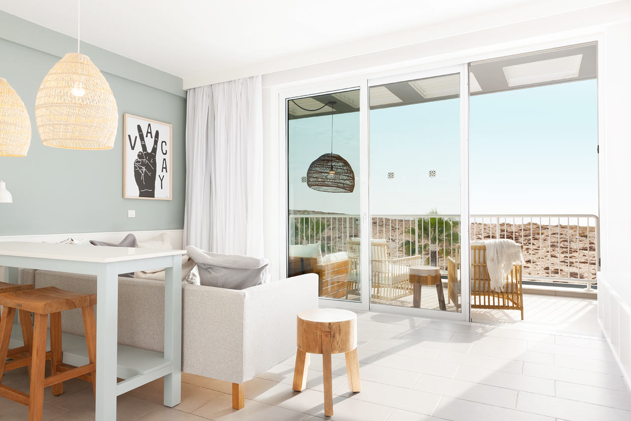 Større 2-romssuite CLUB SUITE, balkong med havutsikt