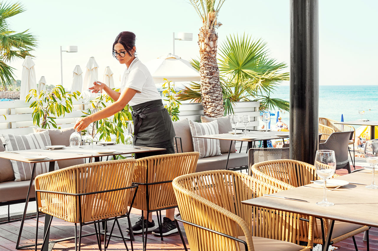 Hotellets hyggelige restaurant