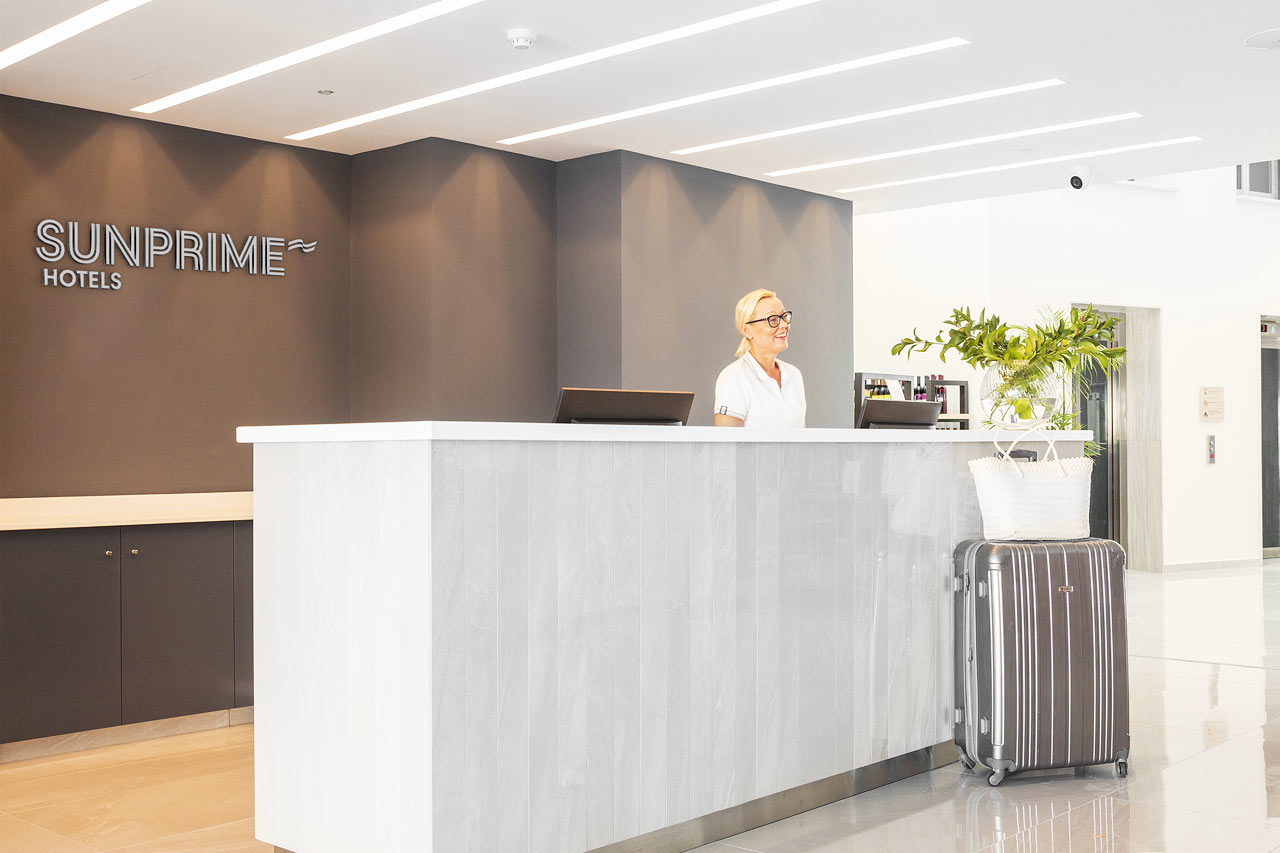 Hotellets lobby