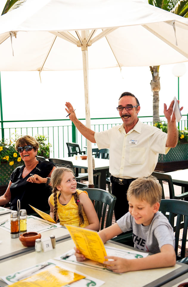 Carlos i restauranten