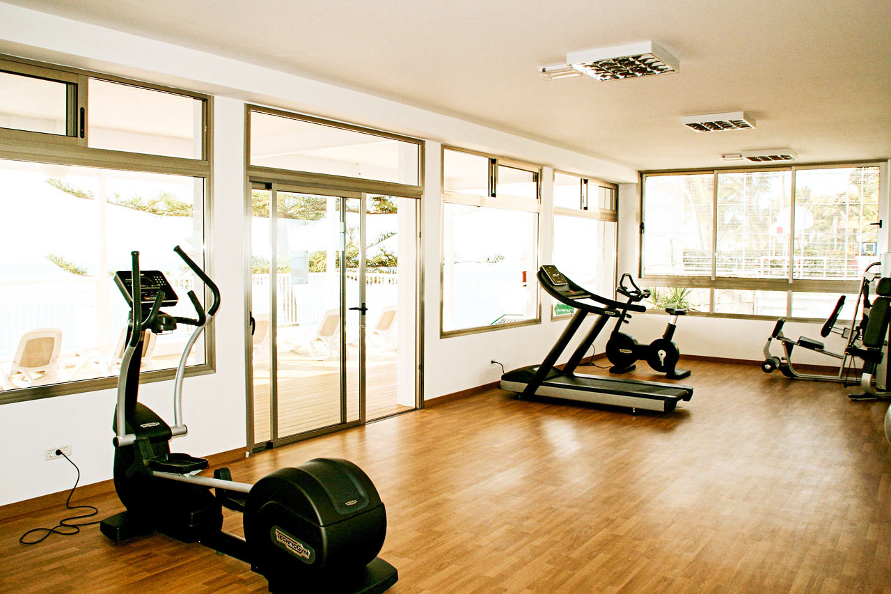 Hotellets fine treningsstudio