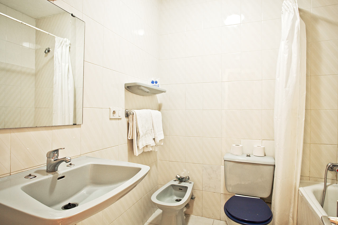 Badet i leilighetene