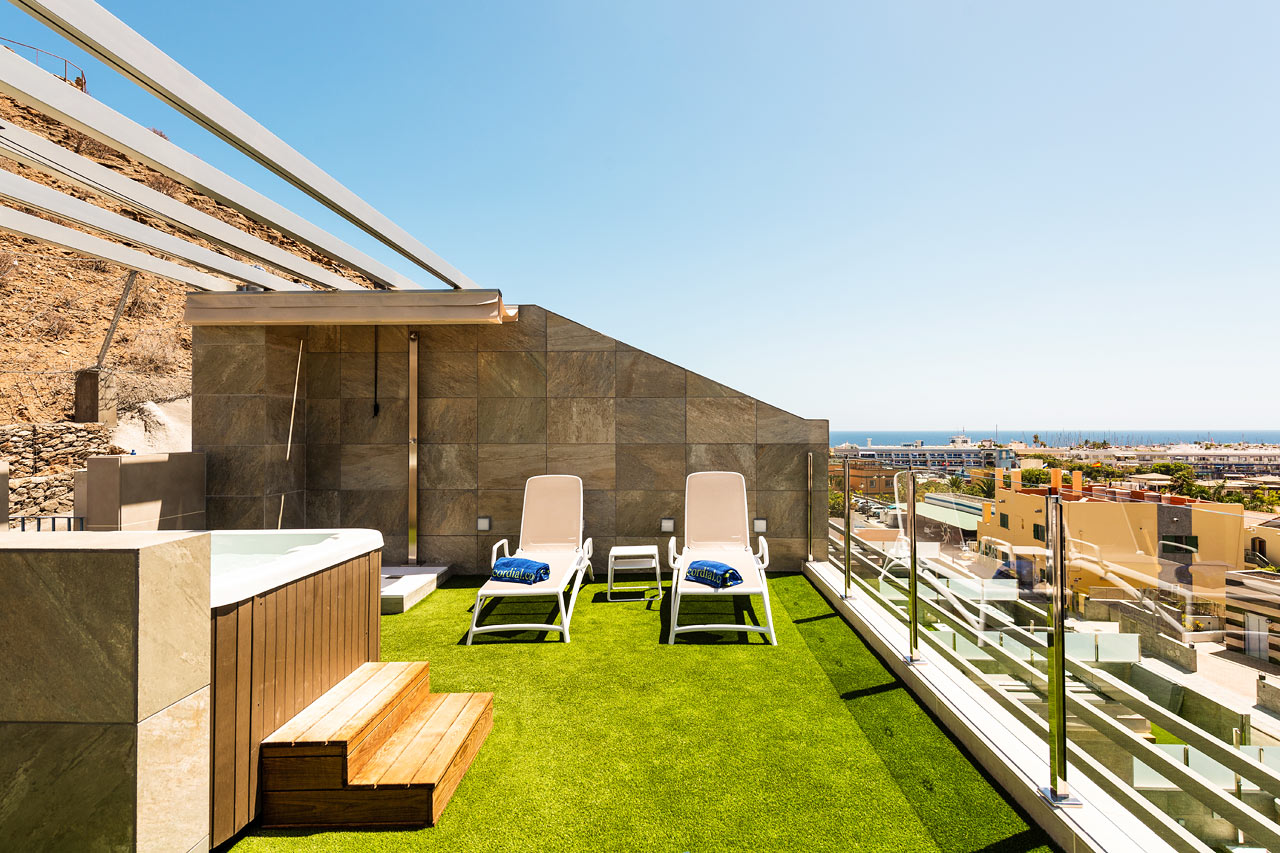 2-romsleilighet med takterrasse