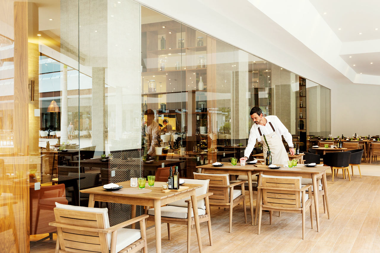 À la carte-restauranten