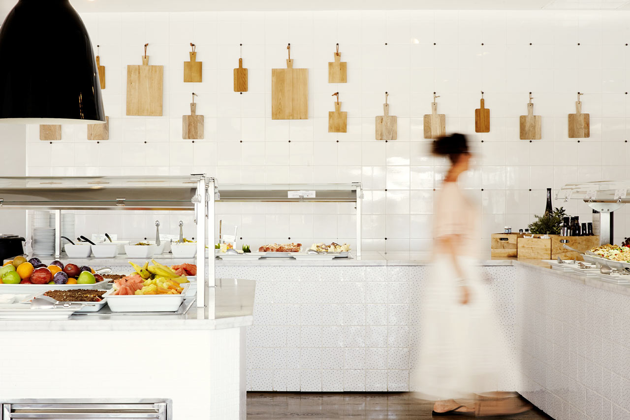 Velg blant lekre retter i vår bufférestaurant