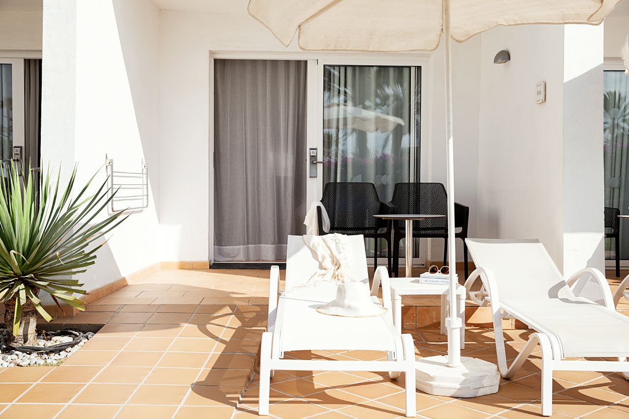 Classic Suite med terrasse mot hagen, tilpasset bevegelseshemmede