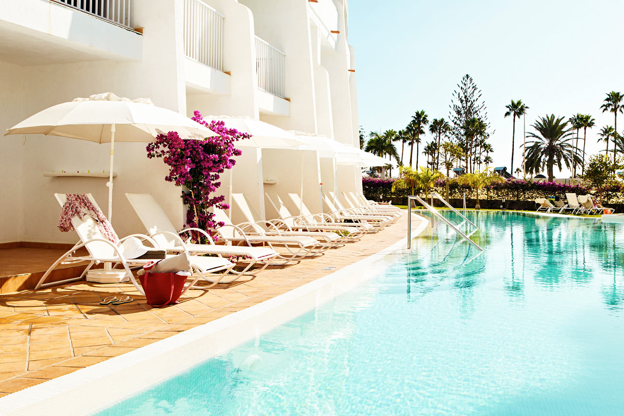 Classic Pool Suite med direkte utgang til basseng