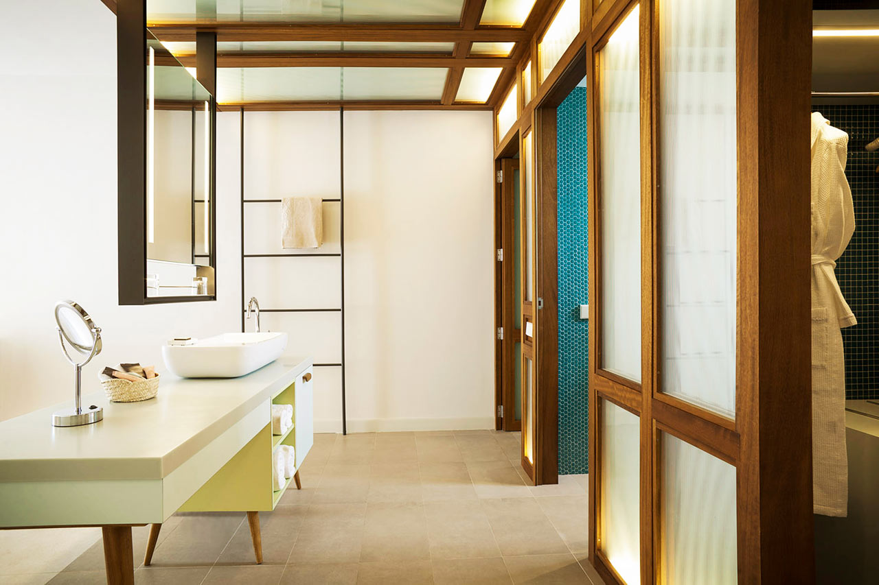 Dobbeltrom juniorsuite med privat basseng