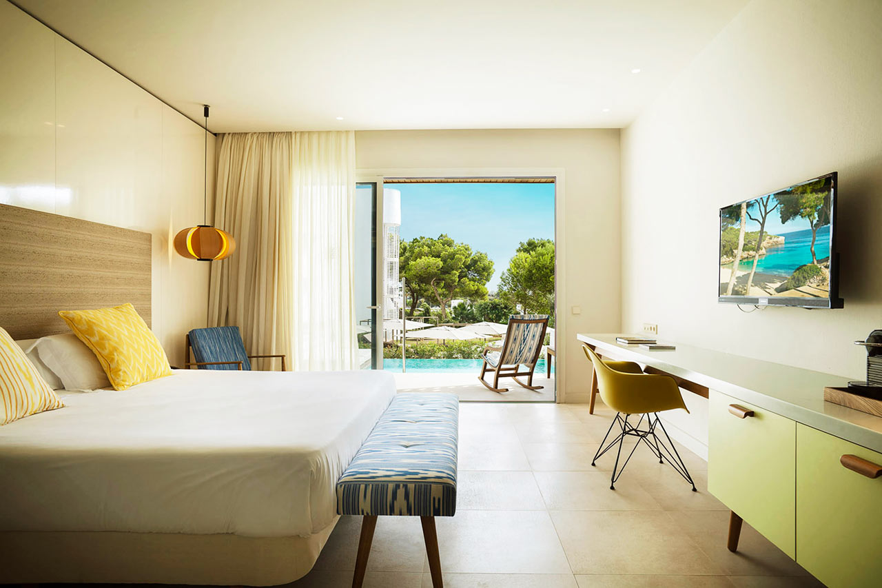 Dobbeltrom juniorsuite med privat basseng