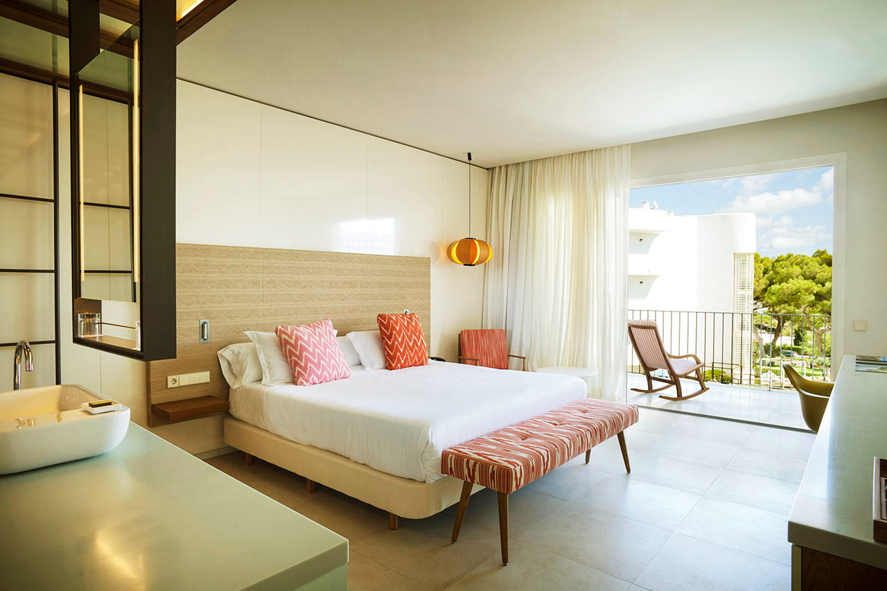 Dobbeltrom juniorsuite med stor takterrasse