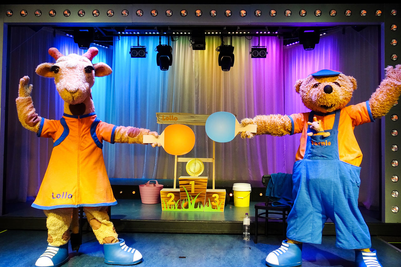 Lollo & Bernie underholder små og store med sine morsomme show