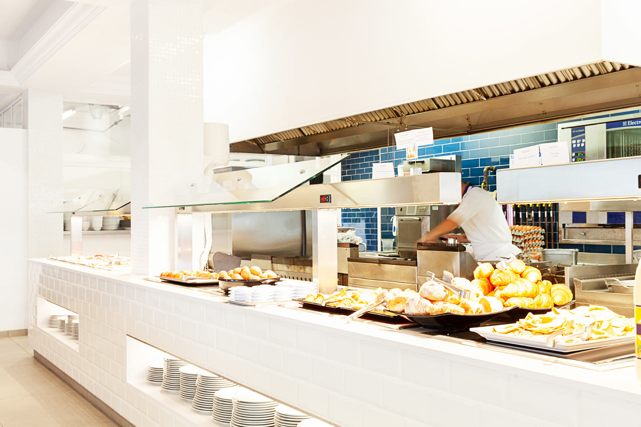 Buffeen i Antonio's Kitchen & Grill har et godt utvalg av retter