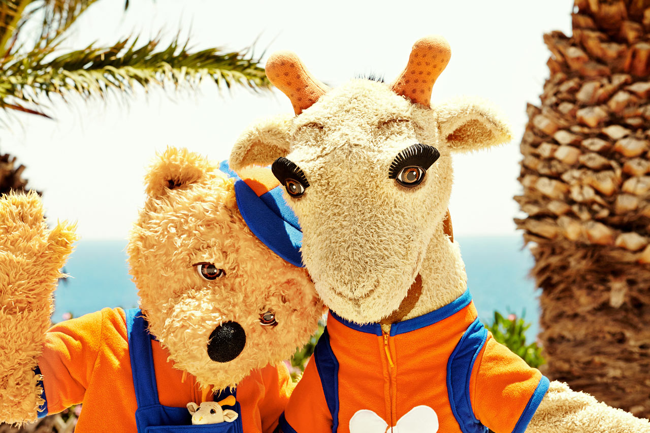 Vings maskoter Lollo & Bernie er alle barns bestevenner i ferien