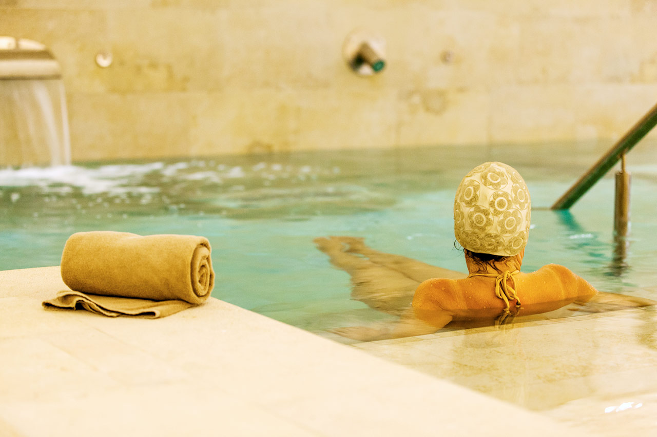 I hotellets spa kan du velge mellom flere deilige behandlinger