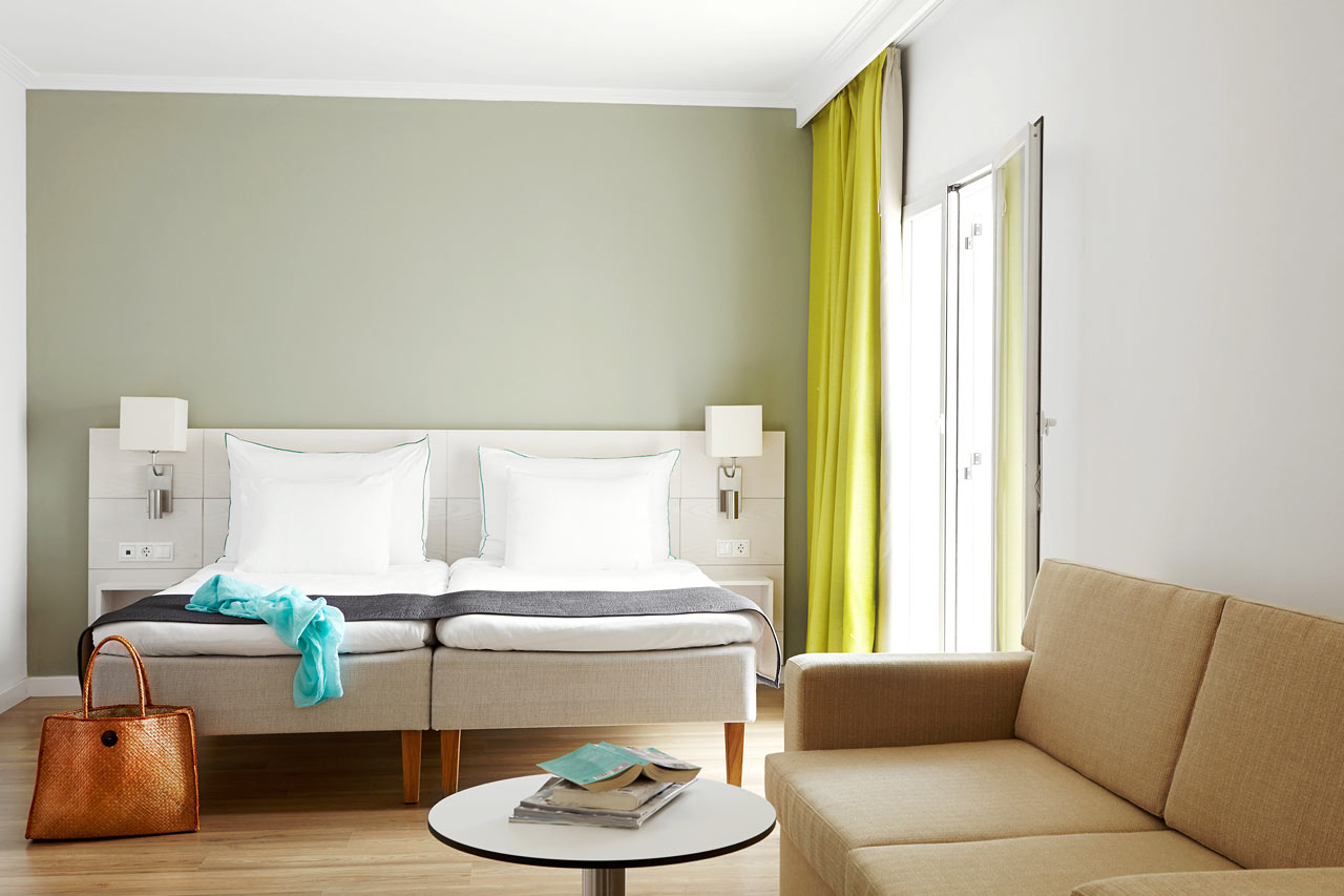 Classic Suite med balkong mot omgivelser/gate