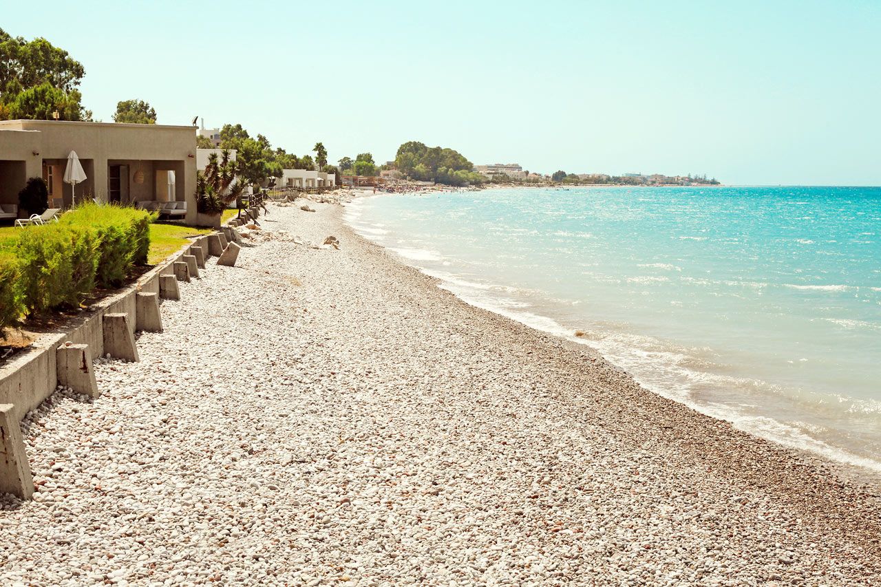 Stranden ved Sunprime Miramare Beach