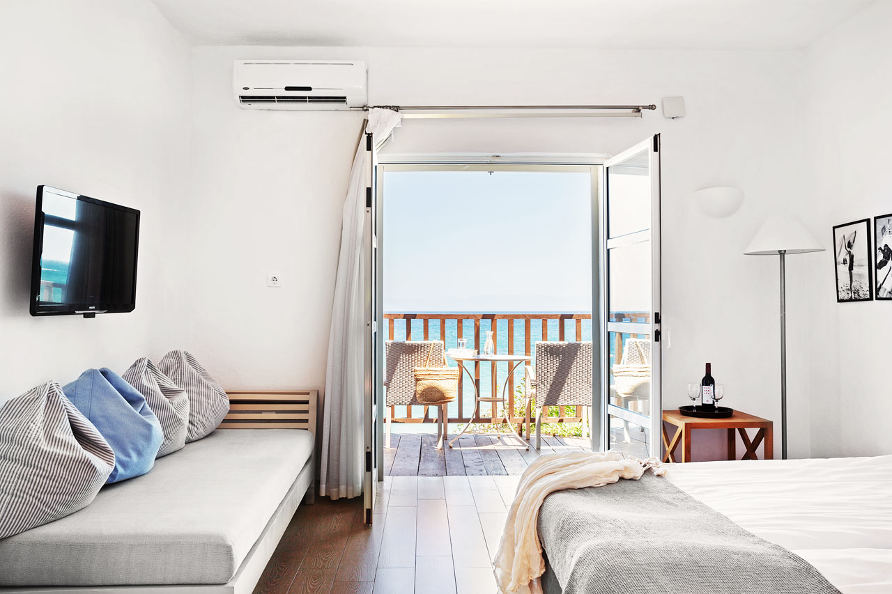 1 -roms Classic Suite, balkong med havutsikt