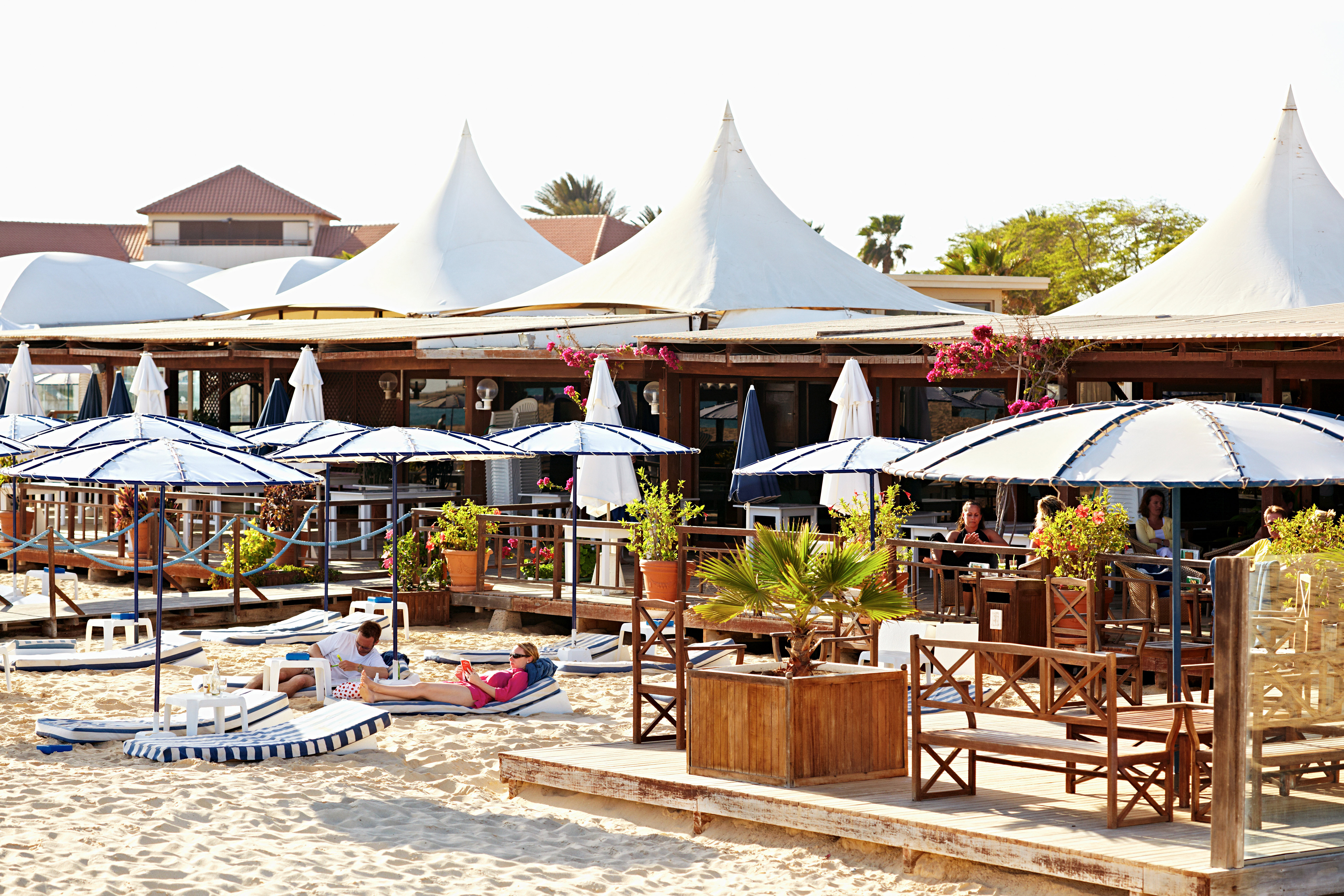 Morabeza Beach Bar, Santa Maria, Kapp Verde