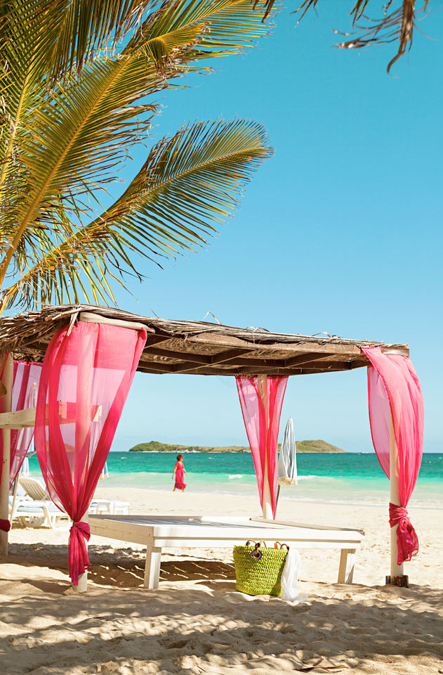 Strandliv i Orient Bay