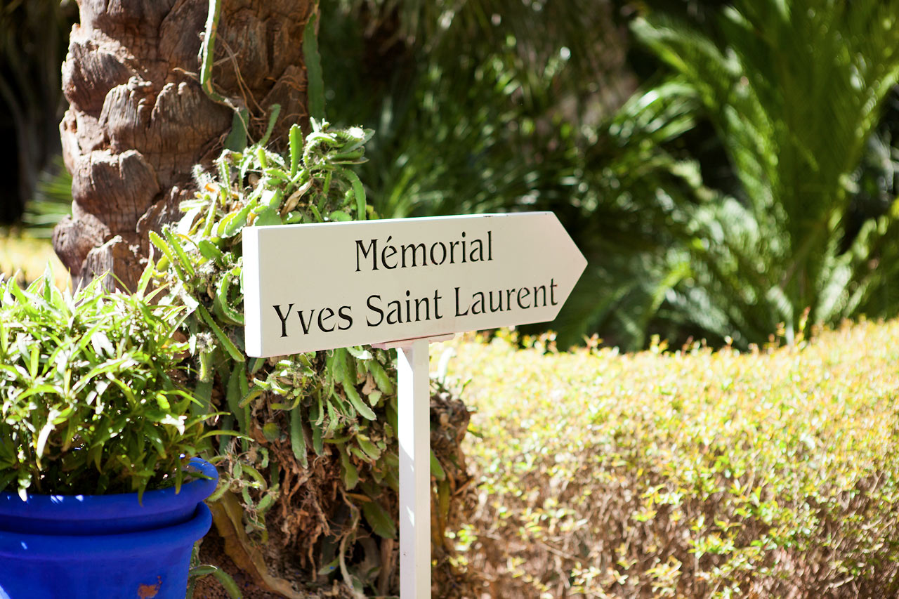 Den botaniske hagen Jardin Majorelle.